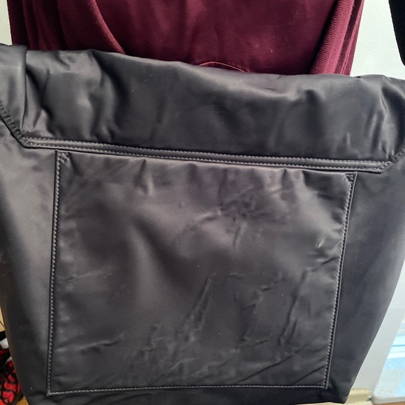 KATE SPADE NY BLACK NYLON MESSENGER LAPTOP BAG - Picture 3 of 7